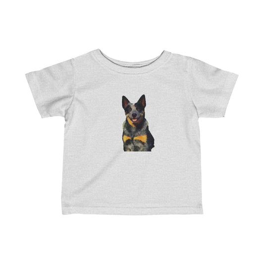 Blue Heeler - Australian Cattle Dog 'Baily' Infant Fine Jersey Tee