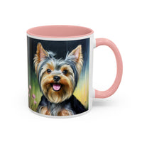 Yorkshire Terrier - Ceramic Accent Coffee Mug  - 2 sizes