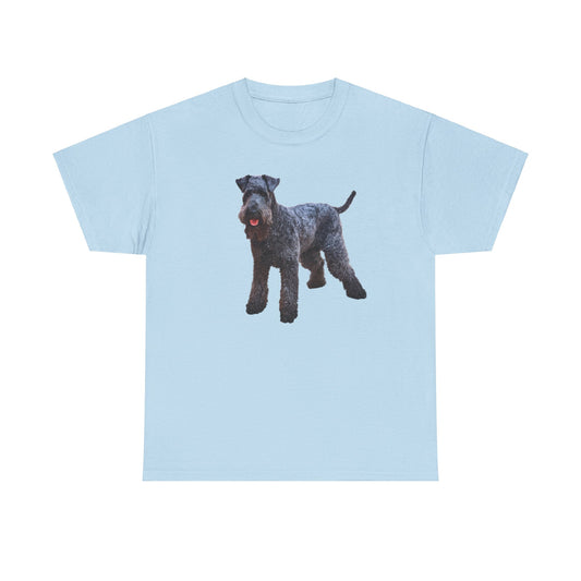 Kerry Blue Terrier Classic Heavy Cotton Tee