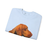 Vizsla Unisex 50/50  Crewneck Sweatshirt