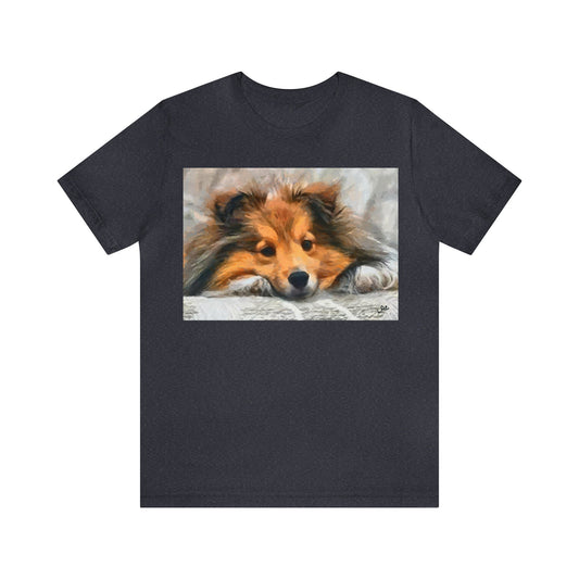 Shetland Sheepdog 'Sheltie'  -  Classic Jersey Short Sleeve Tee