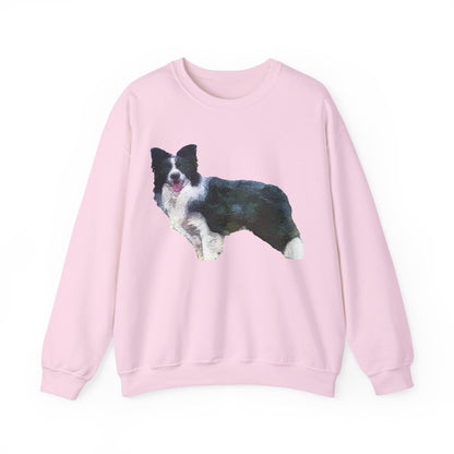 Border Collie 'Andrew' Unisex Crewneck Sweatshirt