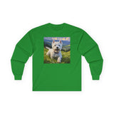 Westie #2 - West Highland Terrier - Unisex Classic Cotton Long Sleeve Tee