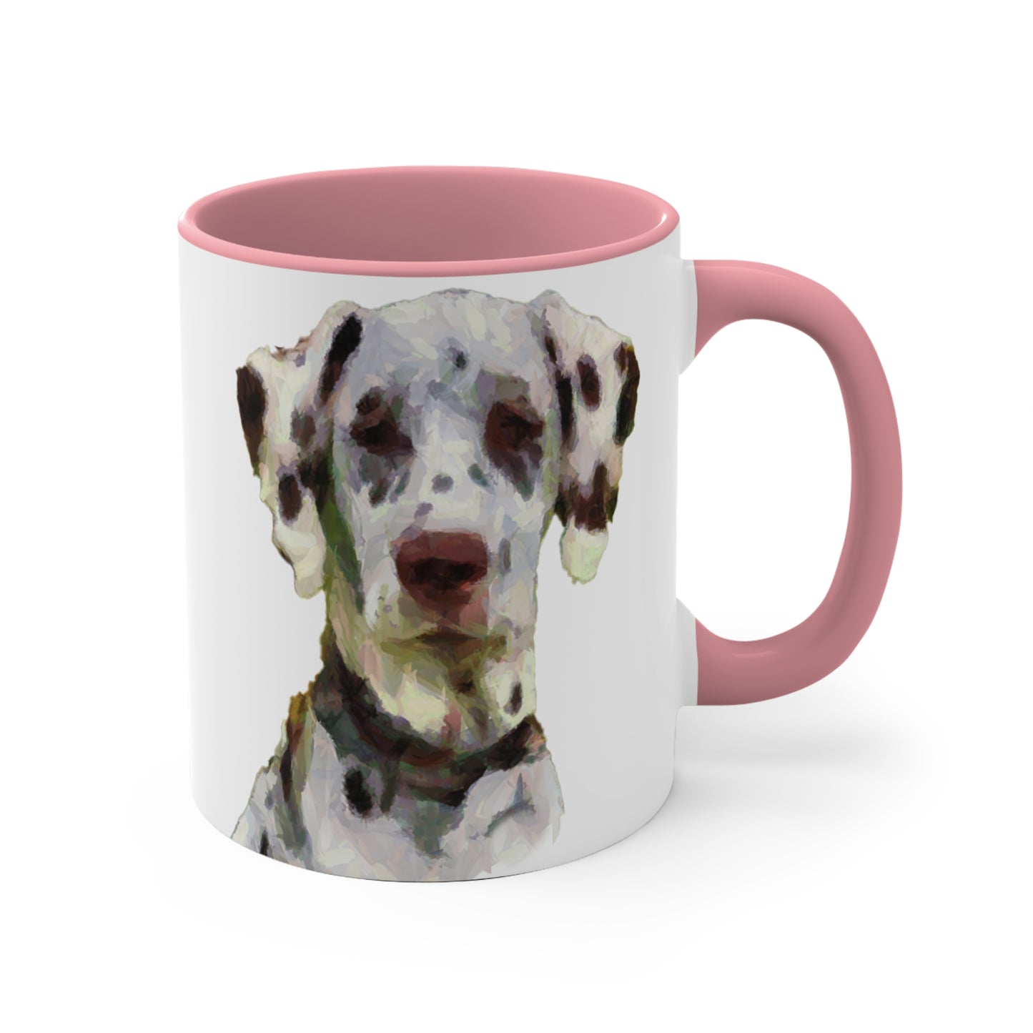 Dalmatian 'Impressionism' Accent Coffee Mug, 11oz