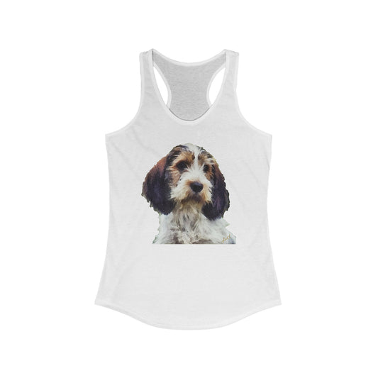Petit Basset Griffon Vendeen Women's Racerback Tank