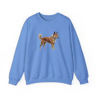 Shikoku - Japanese Hunting Dog - Unisex 50/50 Crewneck Sweatshirt