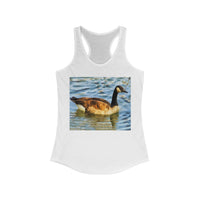 Canadian Geese Women's Racerback Tank