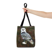 Snowy White Owl Tote Bag