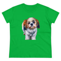 Shih-Tzu Women's Midweight Cotton Tee