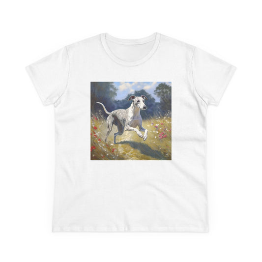 Whippet  --  Women's Midweight Cotton Tee