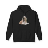 Afghan Hound Unisex Midweight Soft Fleece Hoodie