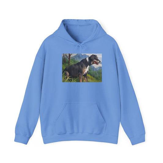 Mountain Cur Unisex 50/50 Hooded Sweatshirt