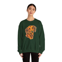 Dachshund 'Doxie #1' Unisex 50/50 Crewneck Sweatshirt