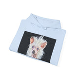 Chinese Crested Unisex 50/50 Hooded Sweatshirt