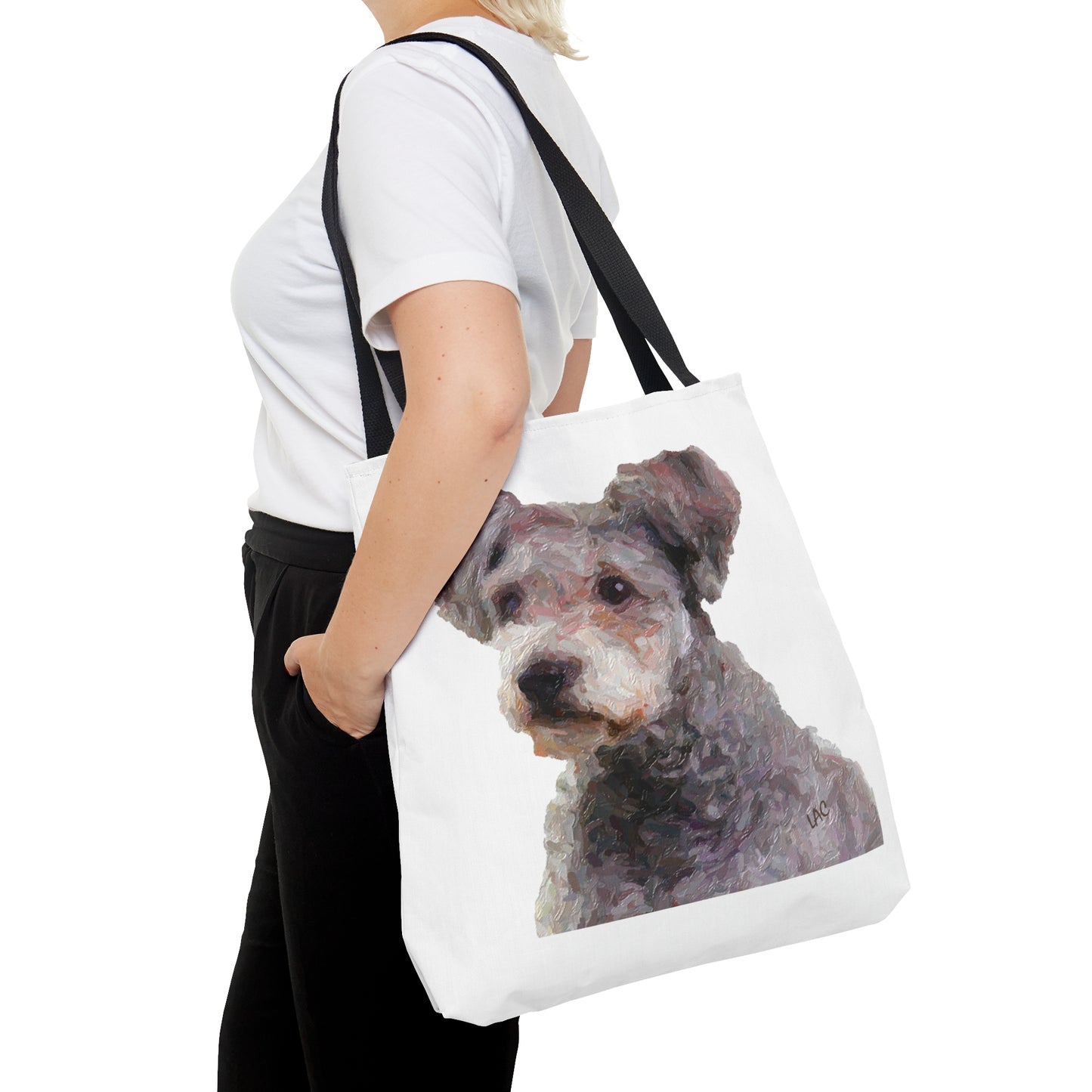 Hungarian Pumi Tote Bag: A Playful Companion