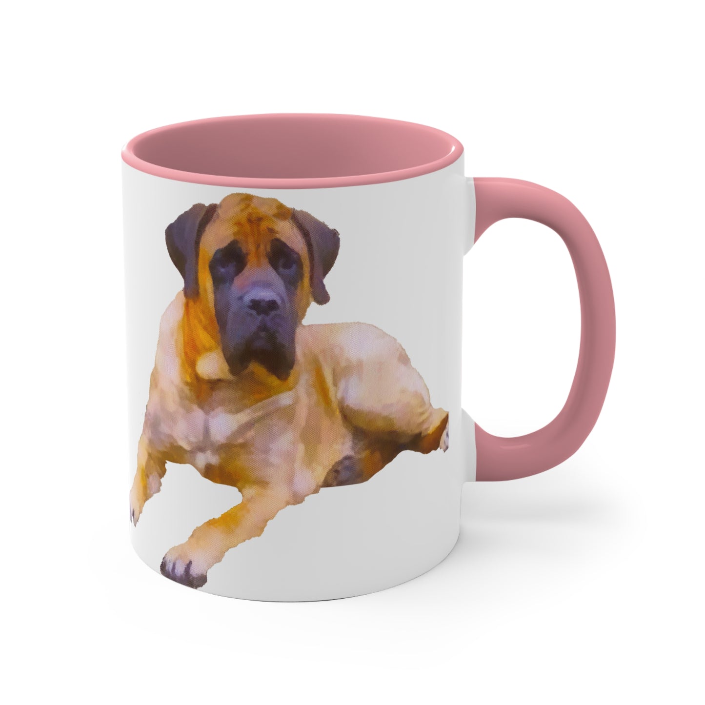 Mastiff 'Maury' Accent Coffee Mug, 11oz