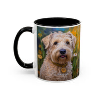 Soft Coated Wheaten Terrier Ceramic Accent Coffee Mug (11, 15oz)