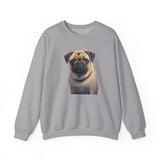 Pug - Unisex 50/50 Crewneck Sweatshirt