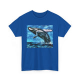 Humpback Whale Unisex Heavy Cotton Tee