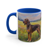 Plott Hound 11oz Ceramic Accent Mug