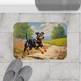 Manchester Terrier - Bathroom Rug Mat