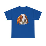 Irish Red & White Setter Unisex Heavy Cotton Tee