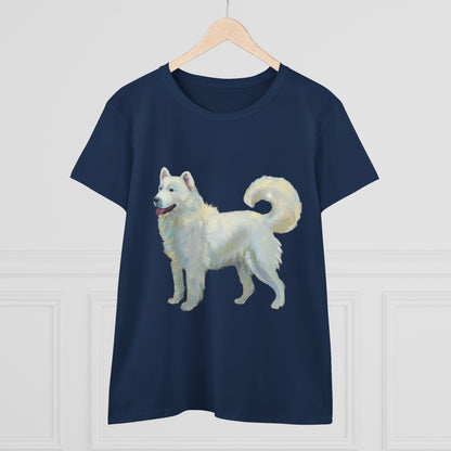 Hokkaido Women's Midweight Cotton Tee: Your Stylish Companion