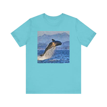 Whale 'Leviathan' Unisex Jersey Short Sleeve Tee