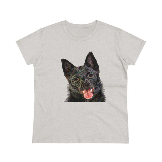 Schipperke Women's Midweight Cotton Tee
