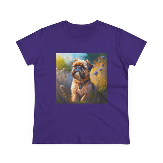 Brussels Griffon Women's Midweight Cotton Tee