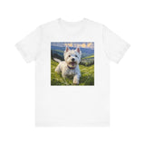 Graceful Westie Unisex Jersey Short Sleeve Tee