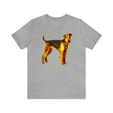 Airedale Terrier 'Lucy' -  Classic Jersey Short Sleeve Tee  -