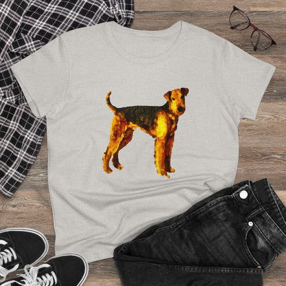 Airedale 'Lucy' Women's Midweight Cotton Tee