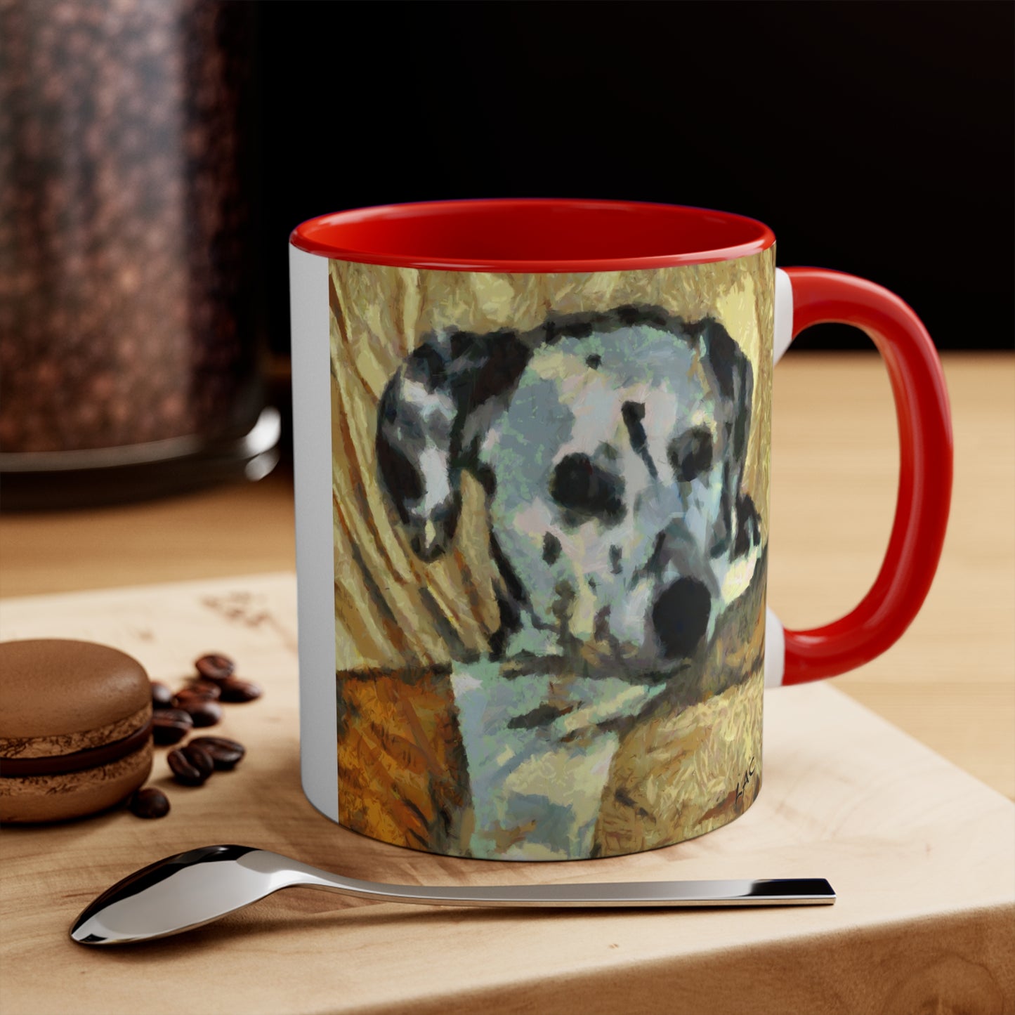 Dalmatian - Spots of Picasso 11oz Ceramic Accent Mug