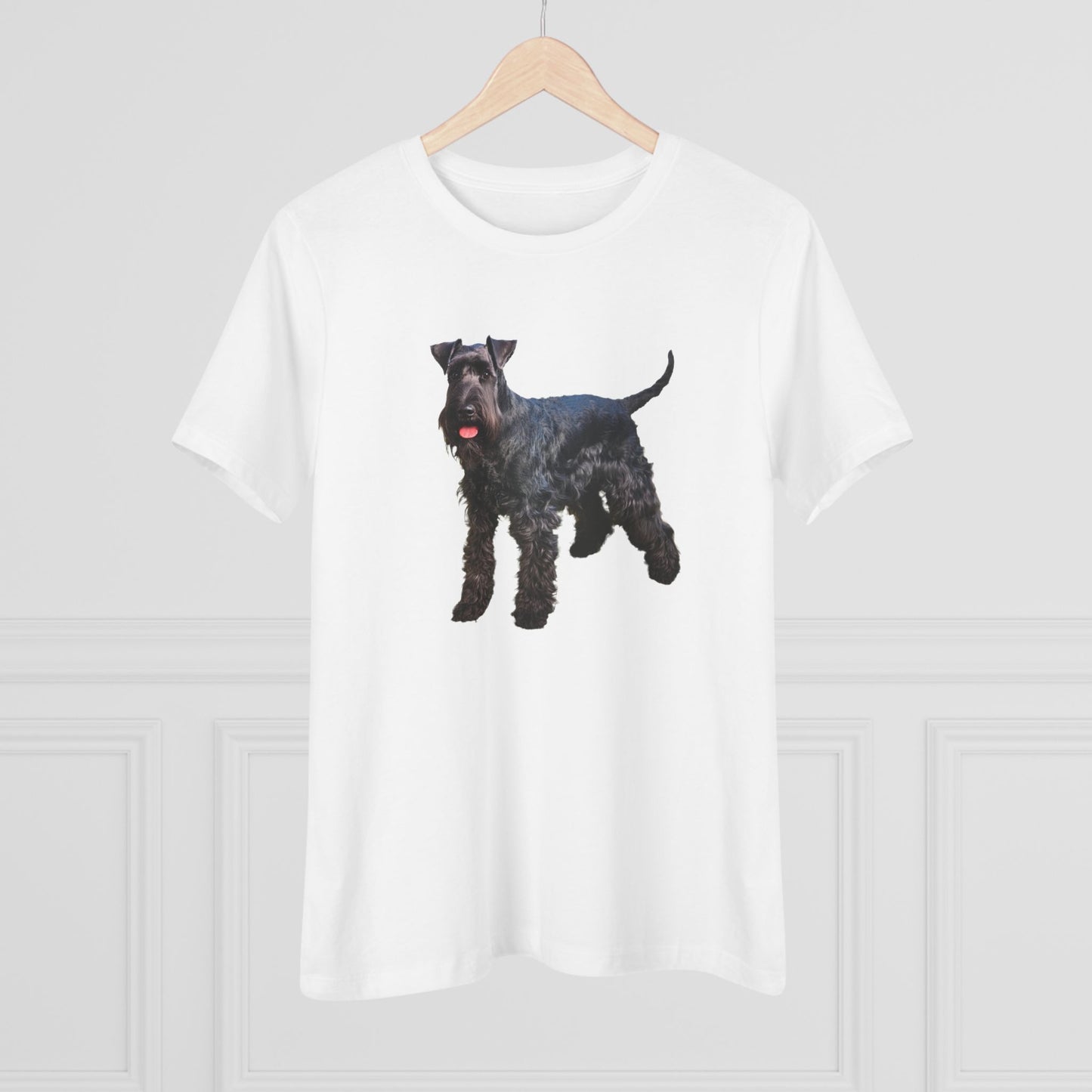 Kerry Blue Terrier Women's Relaxed Fit Cotton Tee