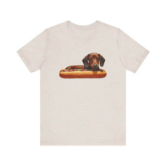 Dachshund Delight Unisex Jersey Short Sleeve Tee