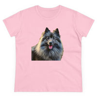 Keeshond  -  Women's Midweight Cotton Tee