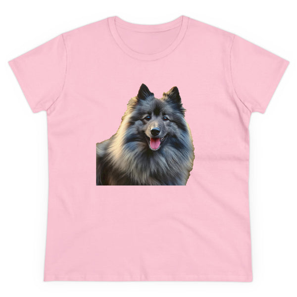 Keeshond  -  Women's Midweight Cotton Tee