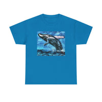 Humpback Whale Unisex Heavy Cotton Tee