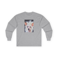 Chinese Crested Unisex Cotton Long Sleeve Tee