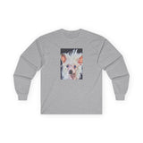 Chinese Crested Unisex Cotton Long Sleeve Tee