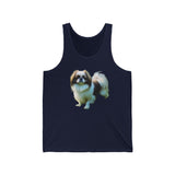 Japanese Chin - Unisex Jersey Tank