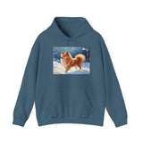 Finnish Spitz Unisex 50/50 Hooded Sweatshirt