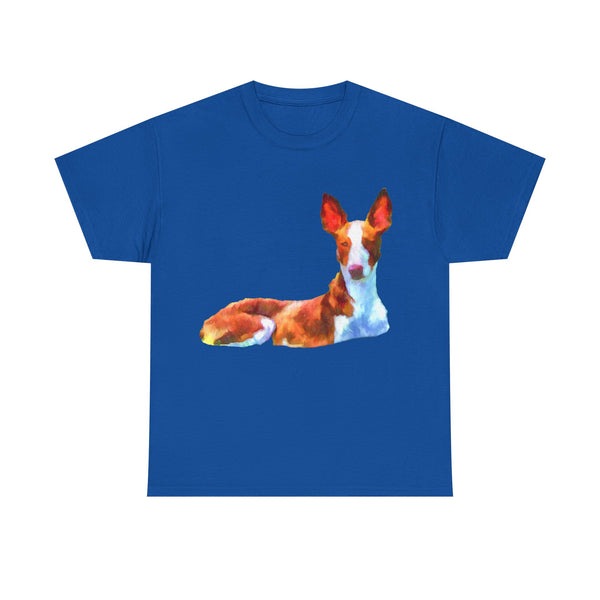 Ibizan Hound Unisex Heavy Cotton Tee