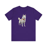 Yakutian Laika - Unisex Jersey Short Sleeve Tee