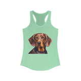 Hannoverscher Schweisshund Women's Racerback Tank