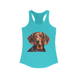 Hannoverscher Schweisshund Women's Racerback Tank