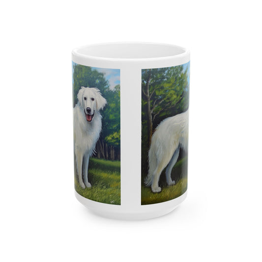Slovensky Cuvac  - Ceramic Mug, 2 sizes