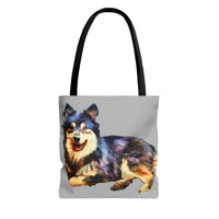All-Over Print Finnish Lapphund -  -  Tote Bag