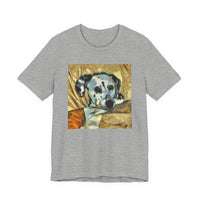 Dalmatian 'Breakfast Time' Unisex Jersey Short Sleeve Tee